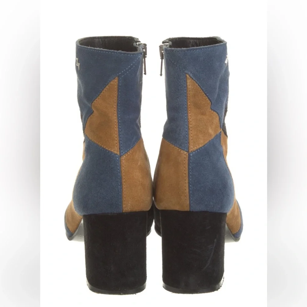Zadig & Voltaire Suede Ankle Boots Sz 8 - Picture 4 of 5